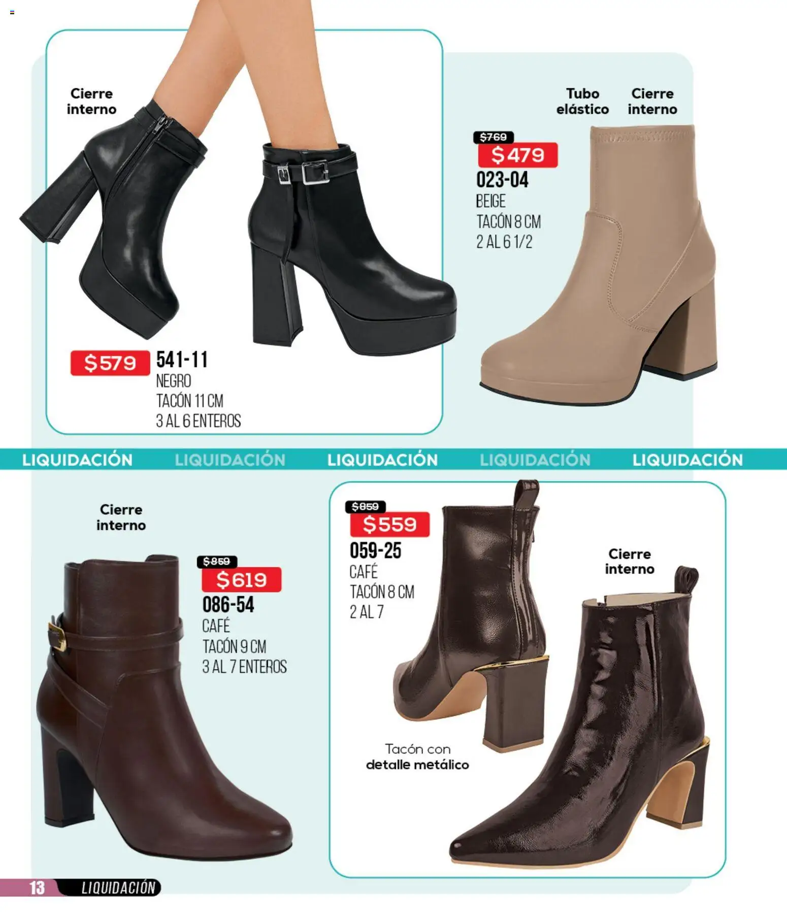 Nuevas ofertas de Cklass válidas en toda la República Mexicana desde el 18.03.2026. ¡Encuentra las mejores ofertas en Cklass catálogo Liquidación total calzado! | Página: 14 | Productos: Café