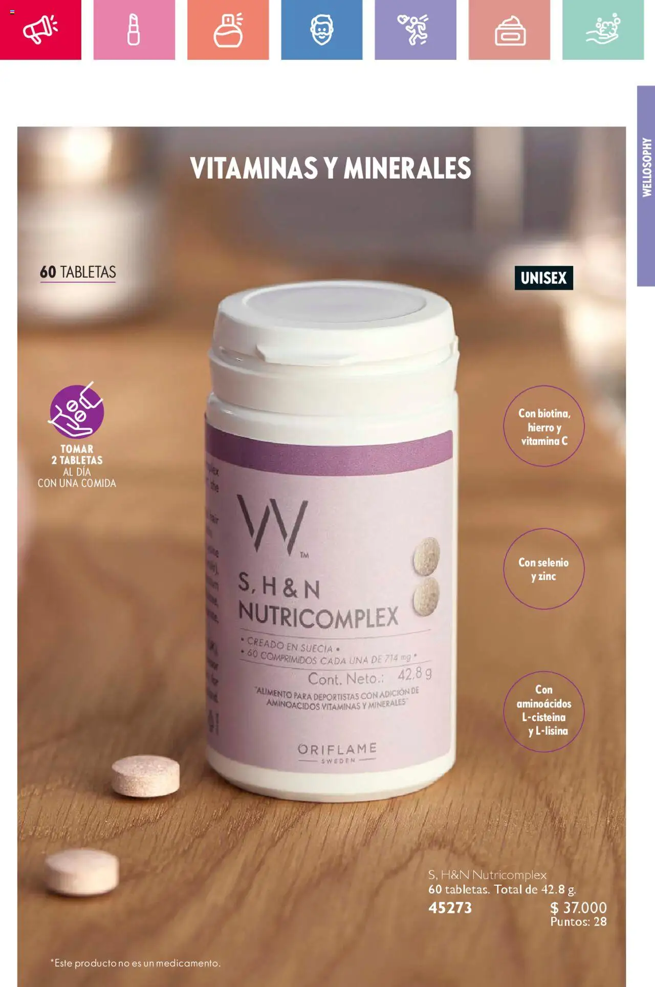 Oriflame catálogo │ válido desde el 02.08.2025 | Página: 37 | Productos: Vitaminas