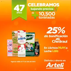 Vista previa de Arteli - Folleto Celebramos, nuevo folleto de la tienda, válido en México a partir del 17.07.2025
