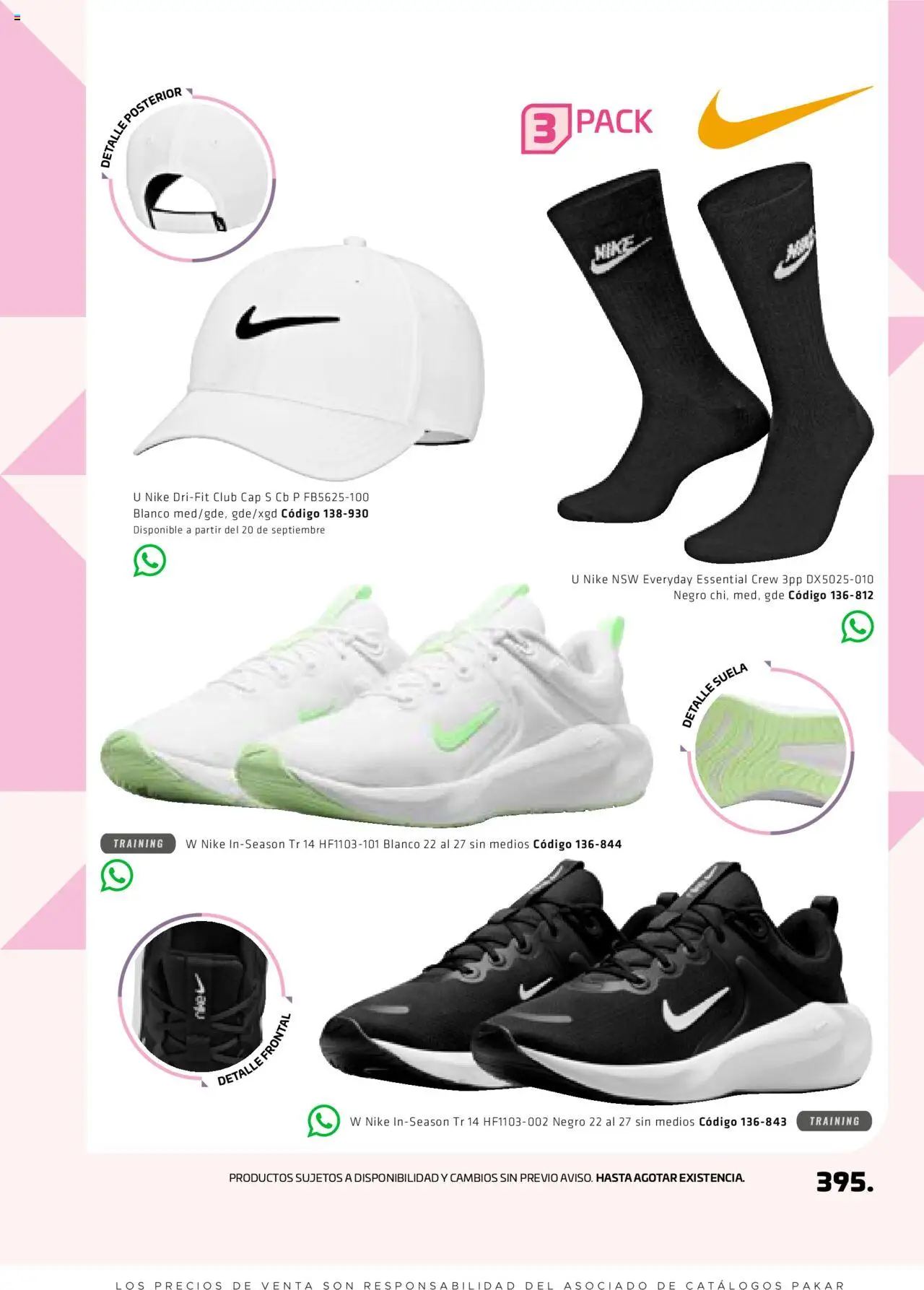 Nuevas ofertas de SC Pakar válidas en toda la República Mexicana desde el 29.08.2025. ¡Encuentra las mejores ofertas en SC Pakar - Catálogo Otoño Women! | Página: 395