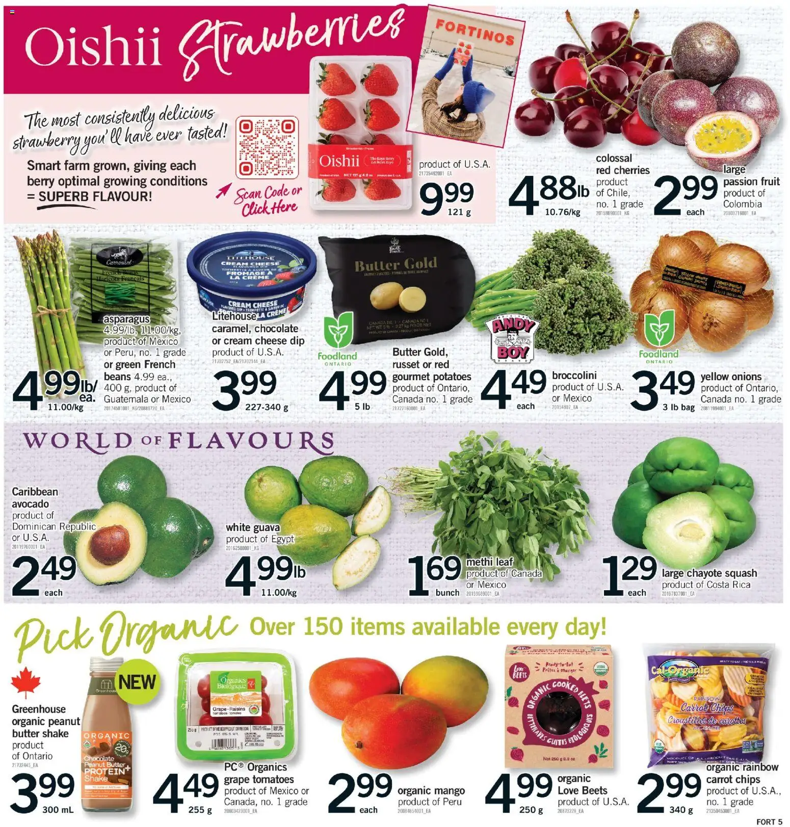 Fortinos flyer valid from 12.02.2026 | Page: 6 | Products: Cream, Potatoes, Butter, Cheese