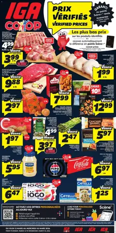 Preview of IGA weekly flyer / circulaire from shop IGA valid from 12.03.2026