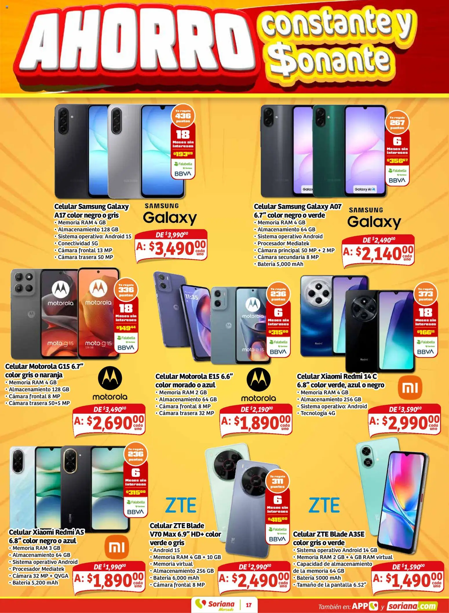 Nuevas ofertas de Soriana válidas en toda la República Mexicana desde el 02.01.2026. ¡Encuentra las mejores ofertas en Soriana - Pesito Valedor Mercado: Nay, Sin, Son ! | Página: 25 | Productos: Cámara, Té, Batería