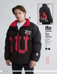 Vista previa de Price Shoes - Catálogo NBA otoño / invierno 2025, nuevo folleto de la tienda, válido en México a partir del 15.10.2025 | Página: 24 | Productos: Chamarra