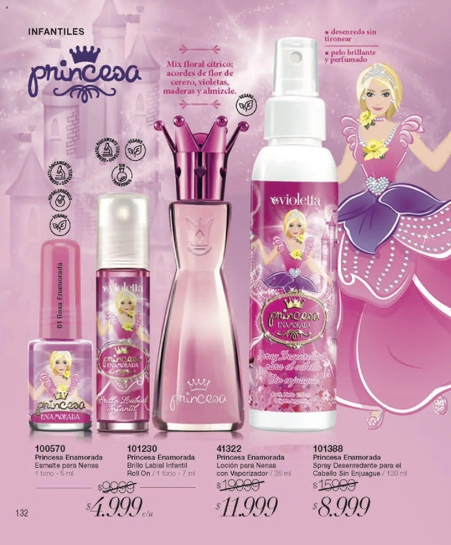 Violetta - Violetta Cosméticos │ válido desde el 18.03.2026 | Página: 132 | Productos: Brillo, Loción