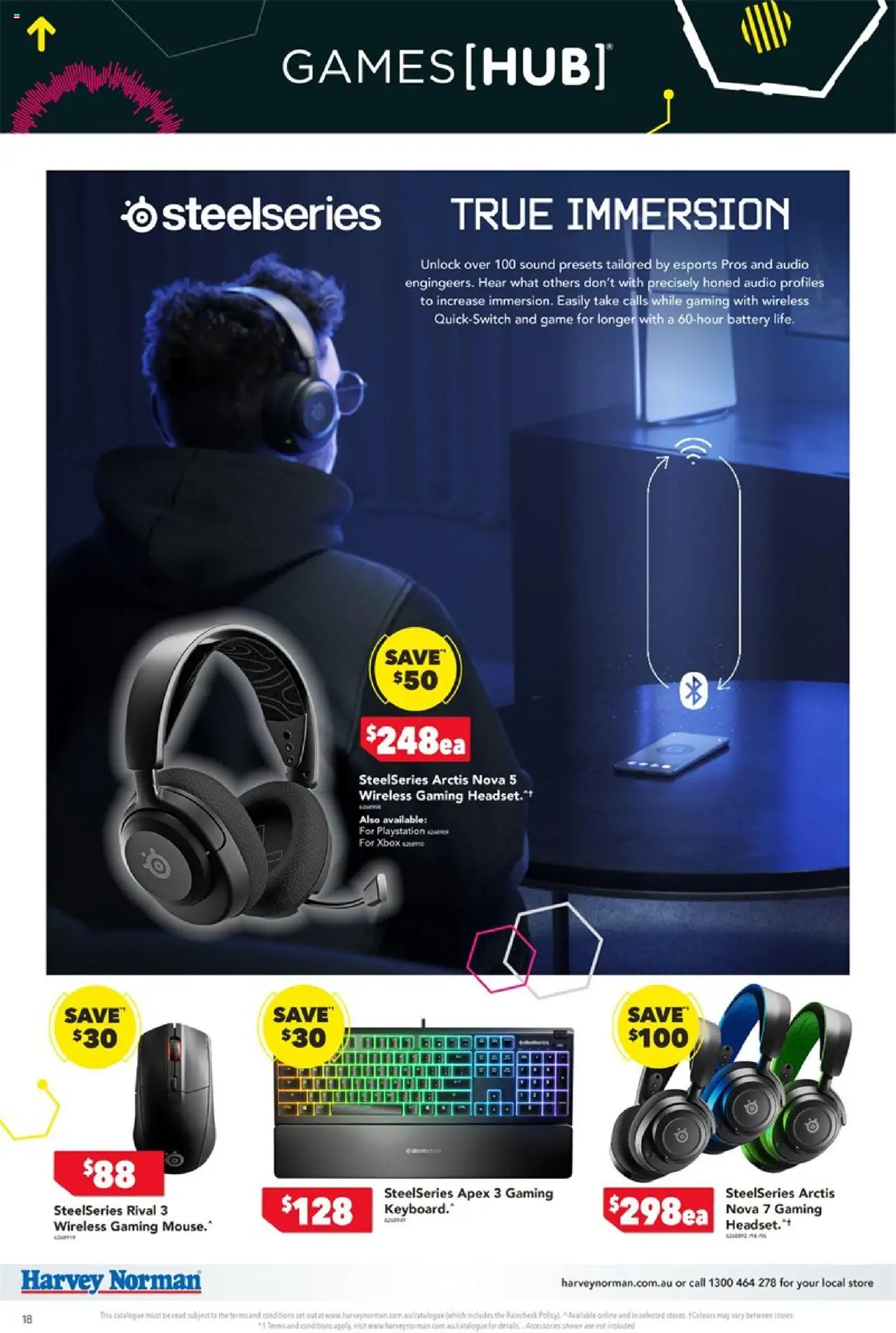 Harvey Norman catalogue - valid from 08.08.2025 | Page: 18 | Products: Accessories, Headset, Audio, Xbox
