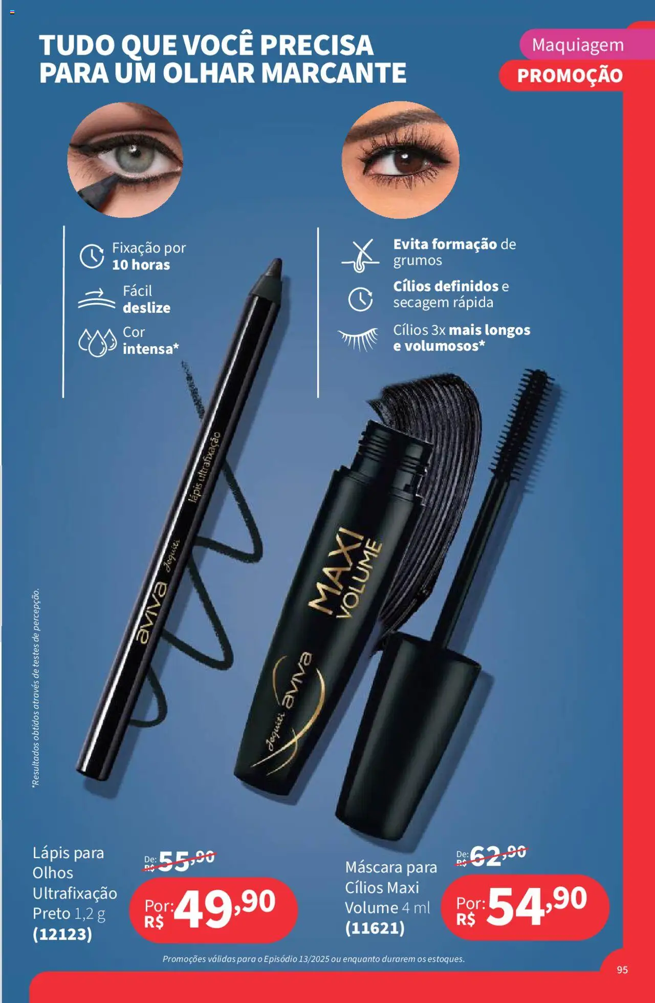 Jequiti Folheto - válido de 19.09.2025 | Página: 95 | Produtos: Maquiagem, Lápis