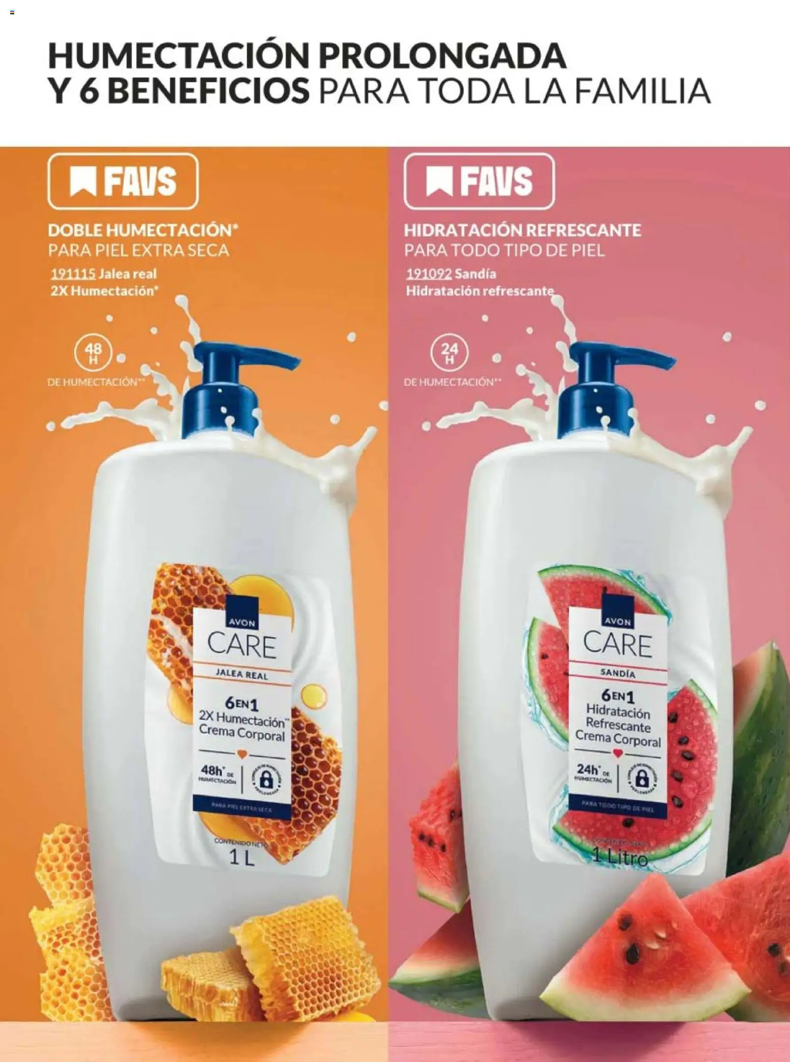 Nuevas ofertas de AVON válidas en toda la República Mexicana desde el 13.03.2026. ¡Encuentra las mejores ofertas en AVON campaña 5 2026! | Página: 164 | Productos: Sandía, Crema, Body, Crema corporal