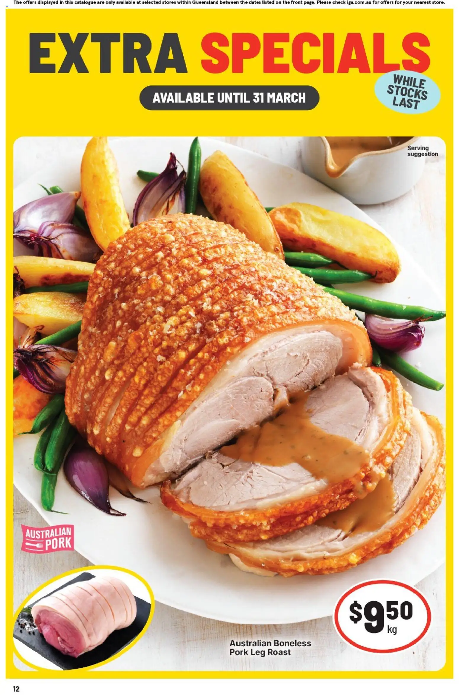 IGA catalogue - valid from 25.03.2026 | Page: 15 | Products: Pork