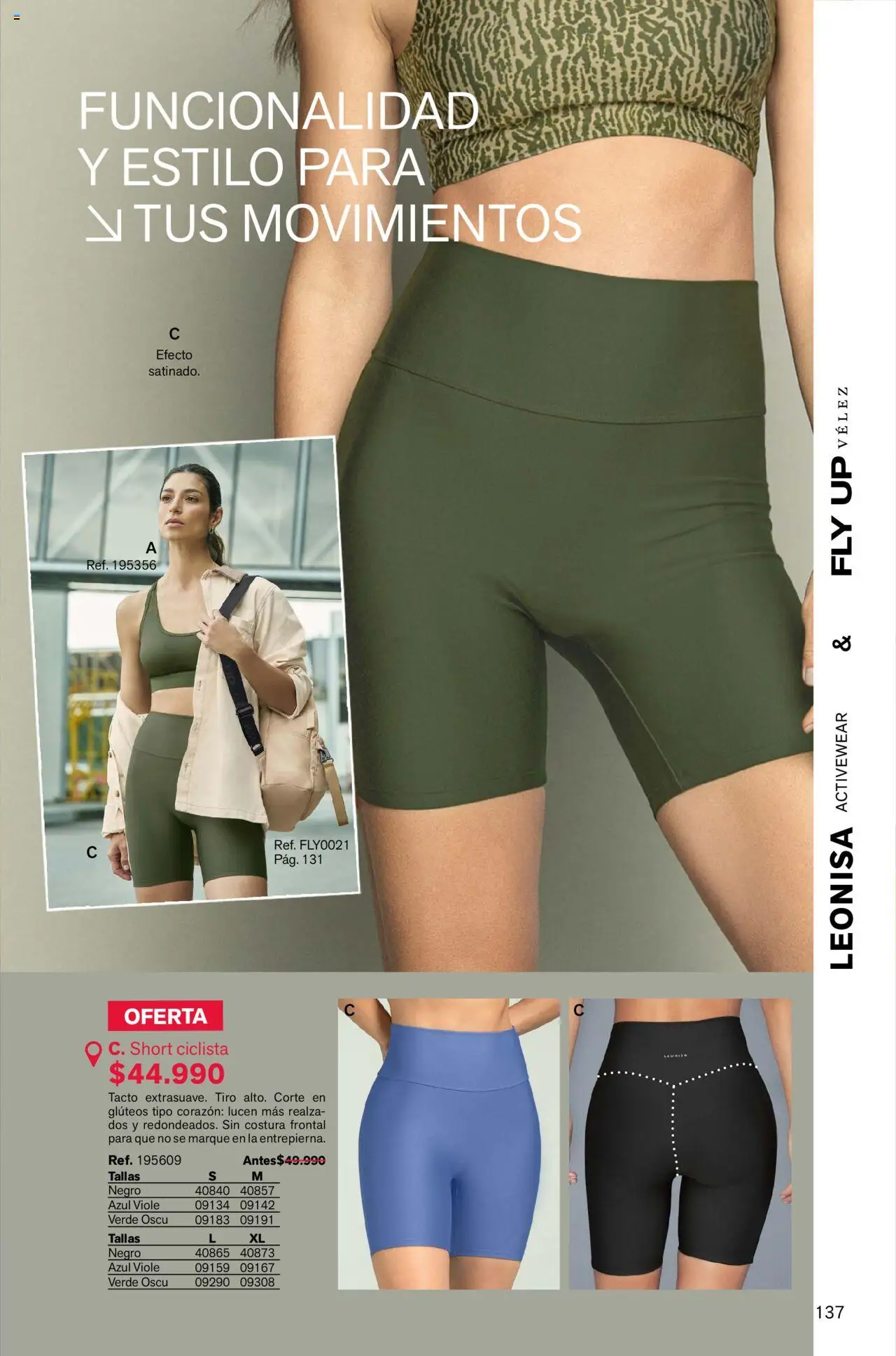 Leonisa revista - valida desde el 04.08.2025 | Página: 137 | Productos: Short