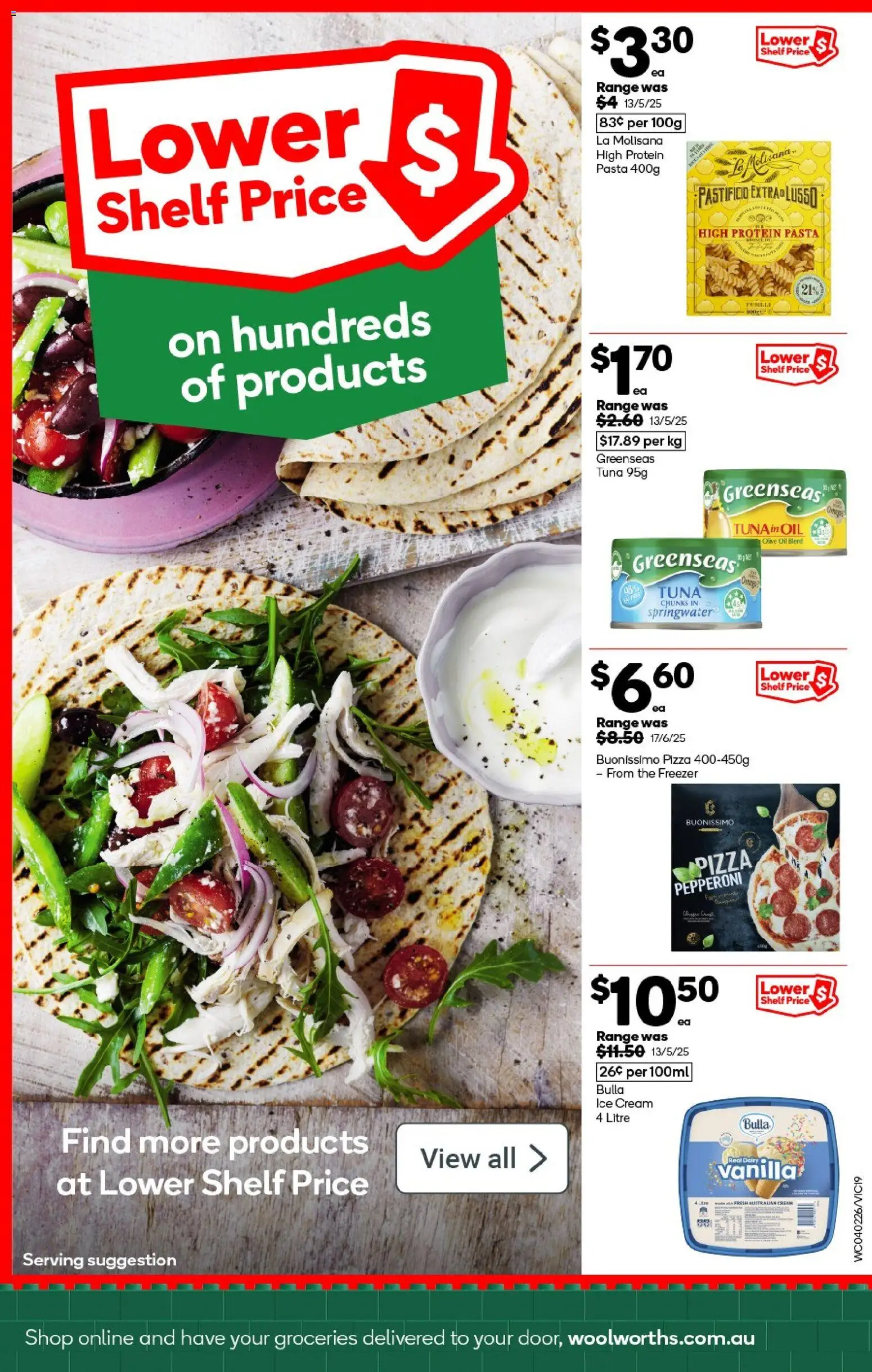 Woolworths catalogue - valid from 04.02.2026 | Page: 19 | Products: Shelf, Oil, Pizza, Olive oil