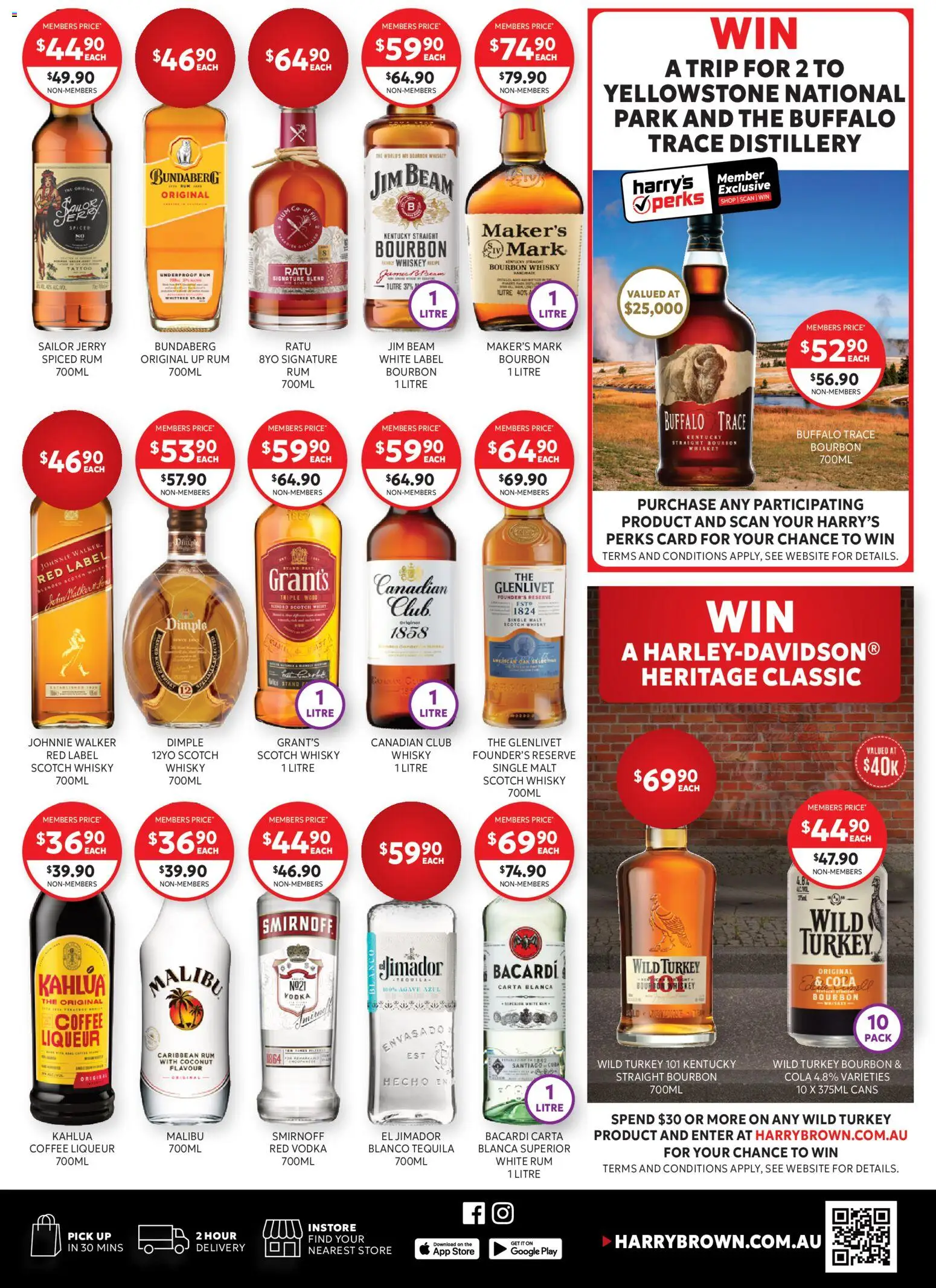 Harry Brown catalogue - valid from 08.04.2026 | Page: 3 | Products: Bourbon, Whiskey, Wood, Turkey