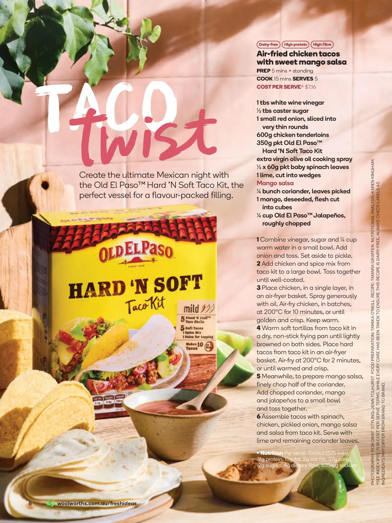 Woolworths catalogue - valid from 01.11.2025 | Page: 6 | Products: Wine, Spinach, Salsa, Vinegar