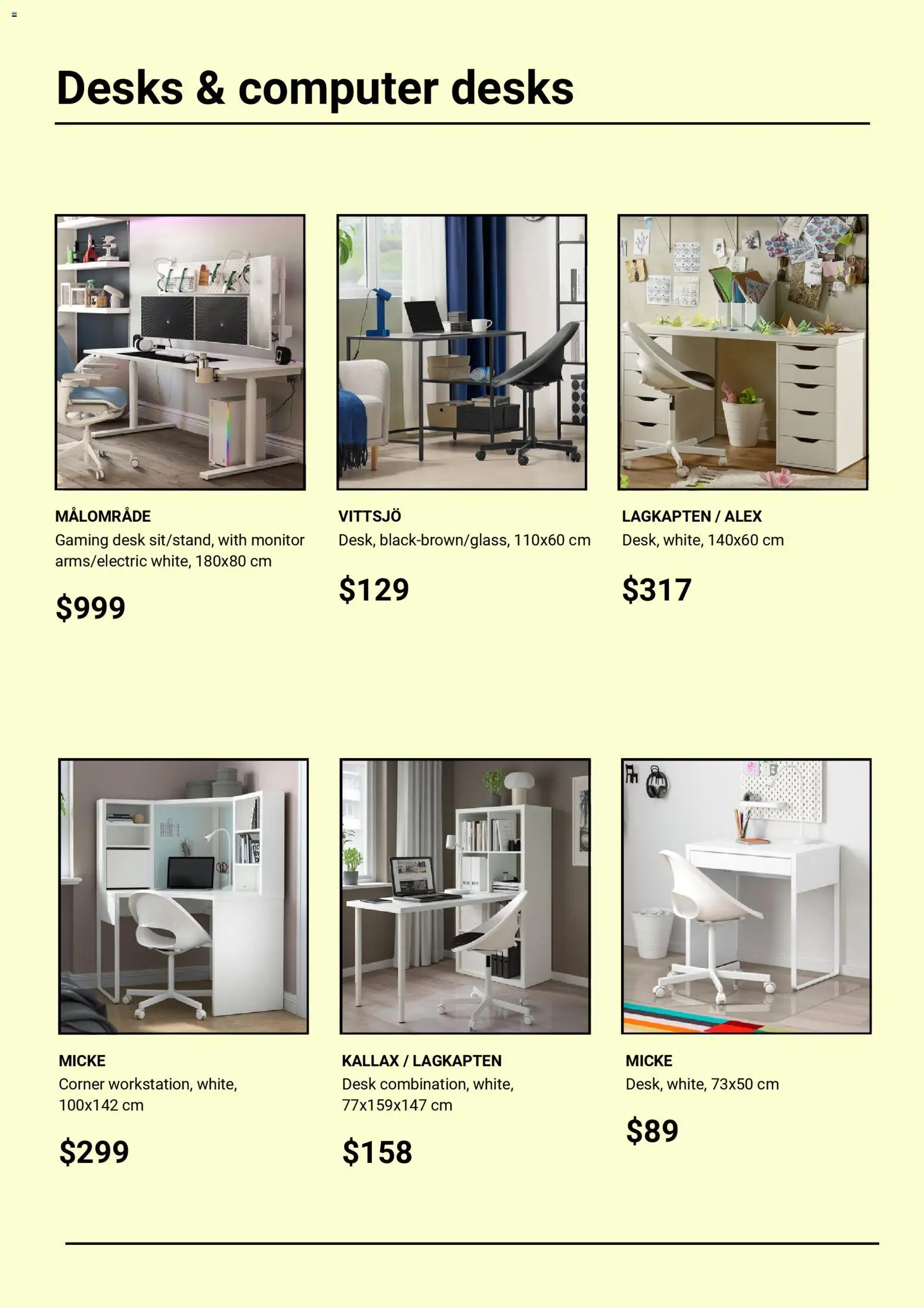 IKEA catalogue - valid from 20.02.2026 | Page: 2 | Products: Desk, Monitor, Computer