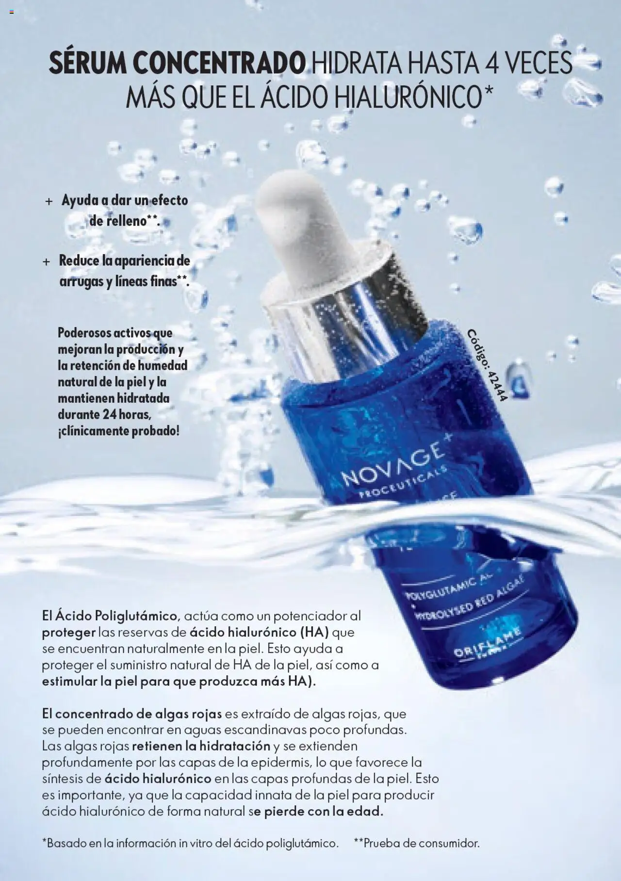 Nuevas ofertas de Oriflame válidas en toda la República Mexicana desde el 04.03.2025. ¡Encuentra las mejores ofertas en Oriflame campaña Novage 4 2025! | Página: 53 | Productos: Serum