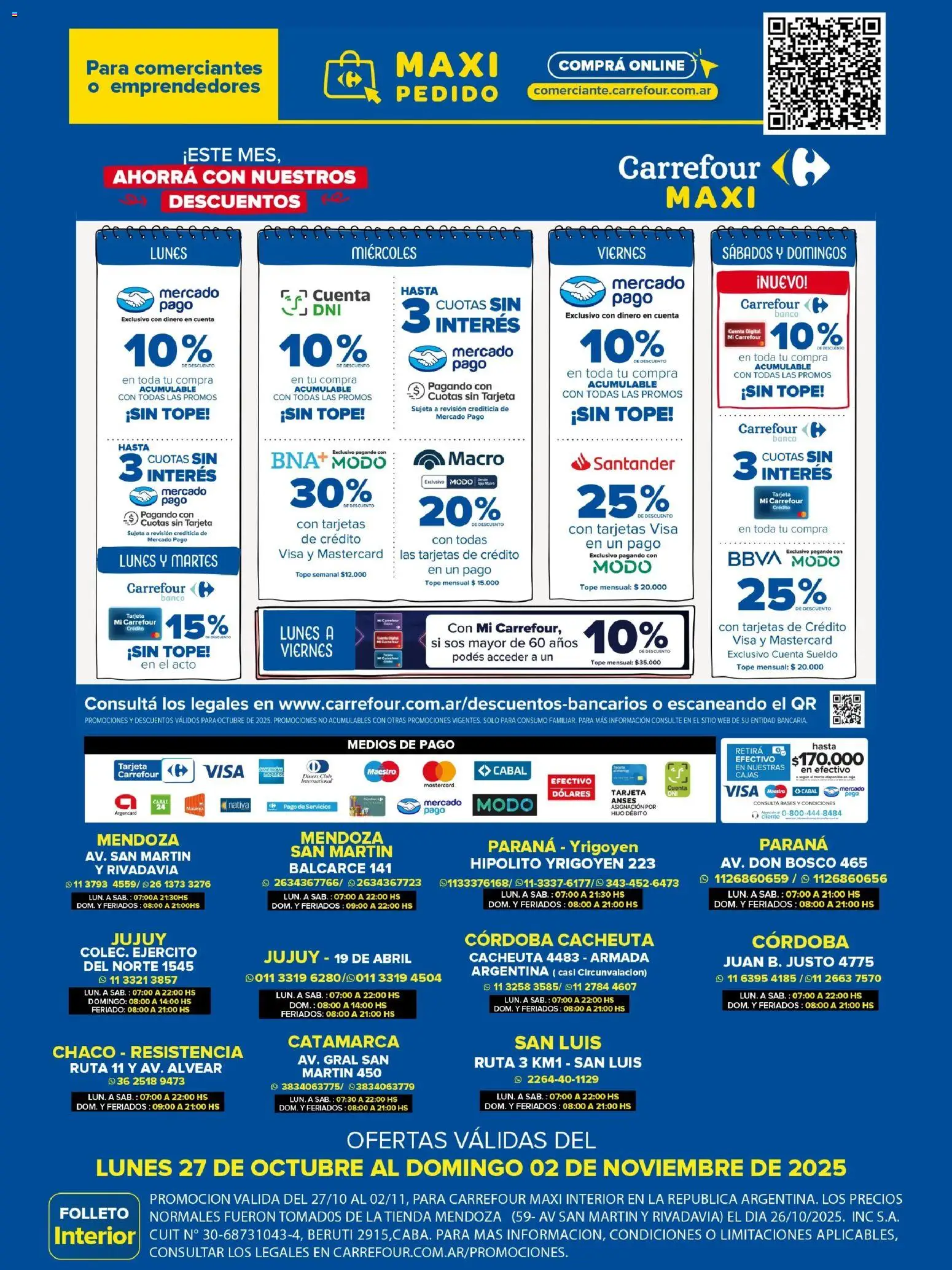 Carrefour Maxi - Catálogo - Jujuy │ válido desde el 27.10.2025 | Página: 24 | Productos: Banco