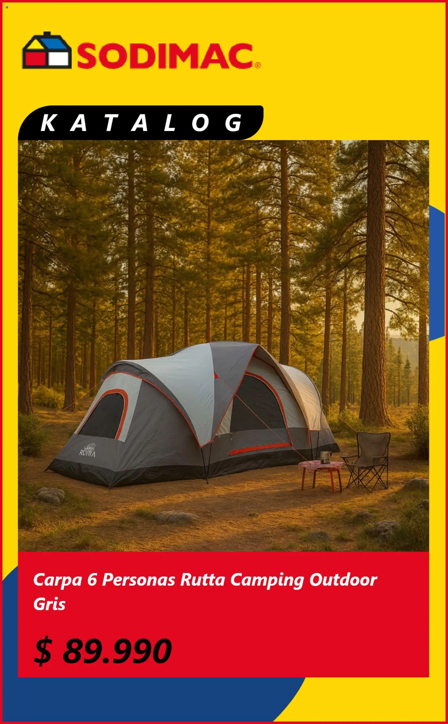 Sodimac ofertas  │ válido desde el 05.01.2026 | Página: 2 | Productos: Carpa