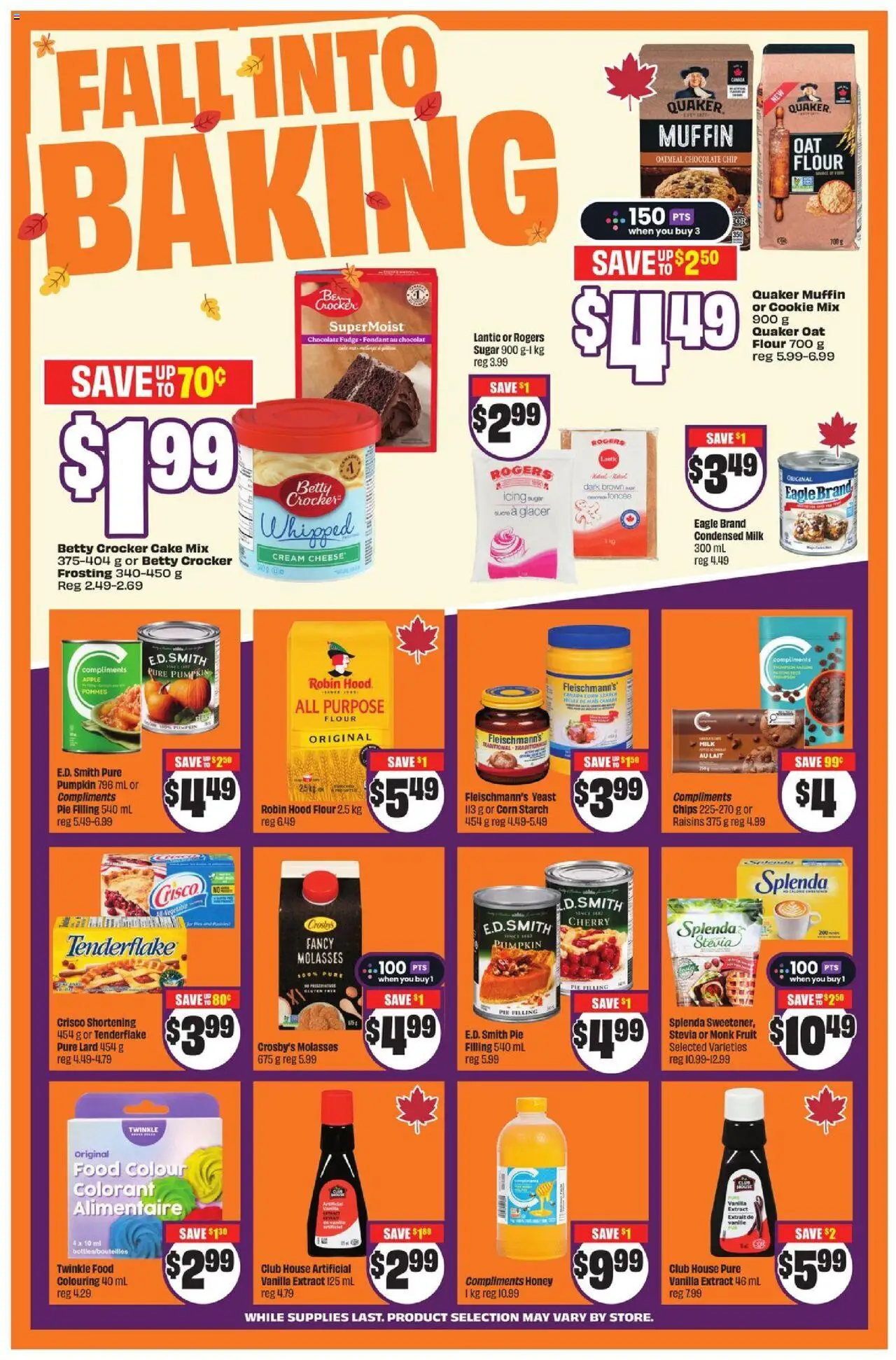 FreshCo flyer valid from 25.09.2025 | Page: 6 | Products: Chips, Cream, Milk, Chocolate