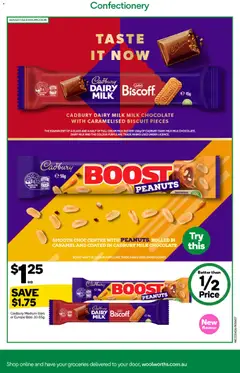 Preview of Woolworths catalogue  - valid from 22.04.2026 | Page: 37 | Products: Dairy, Chocolate, Peanuts, Cream