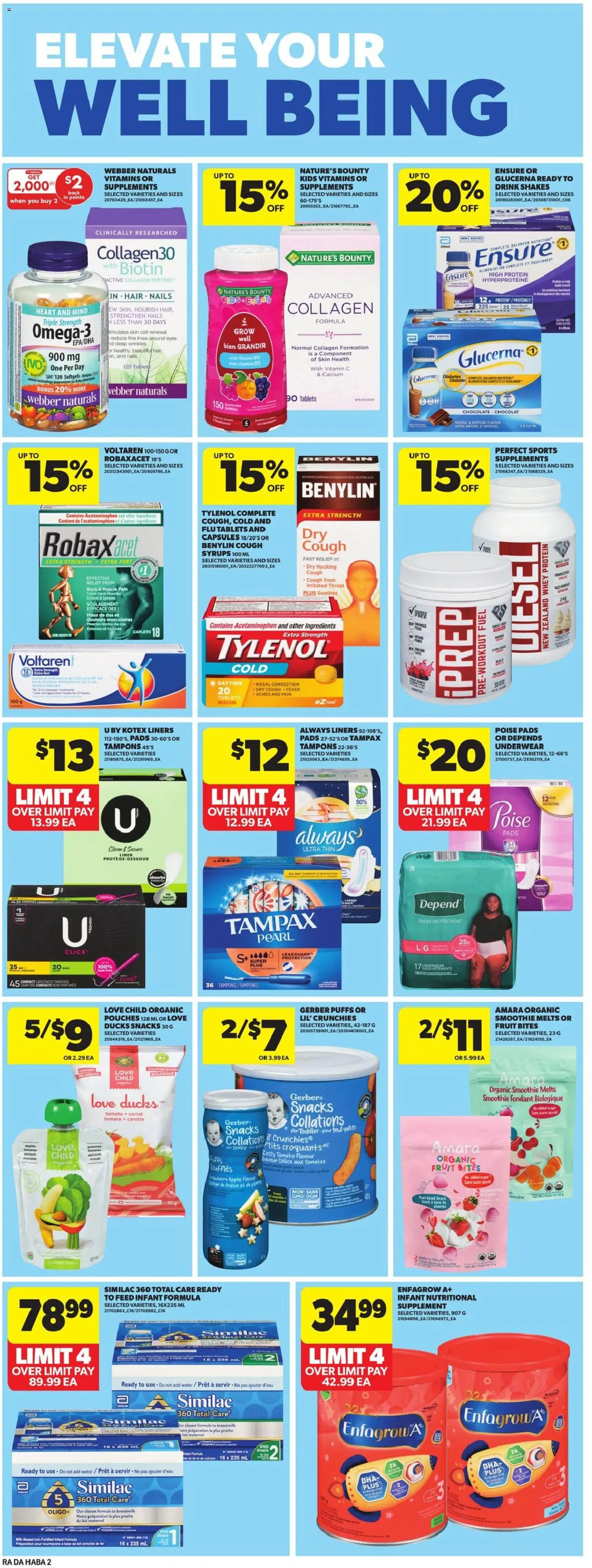 Atlantic Superstore flyer valid from 01.01.2026 | Page: 19 | Products: Carrot, Underwear