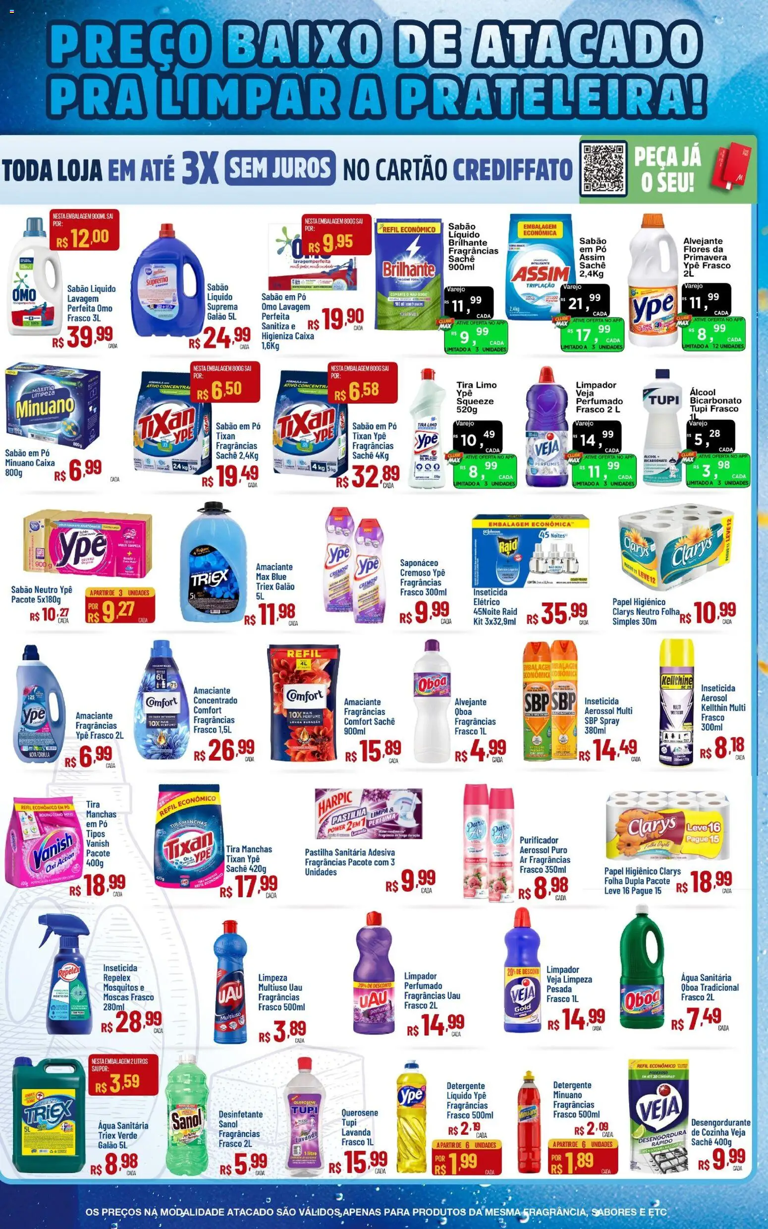 Max Atacadista Folheto - válido de 10.11.2025 | Página: 7 | Produtos: Desengordurante, Sabão, Roupas, Baixo
