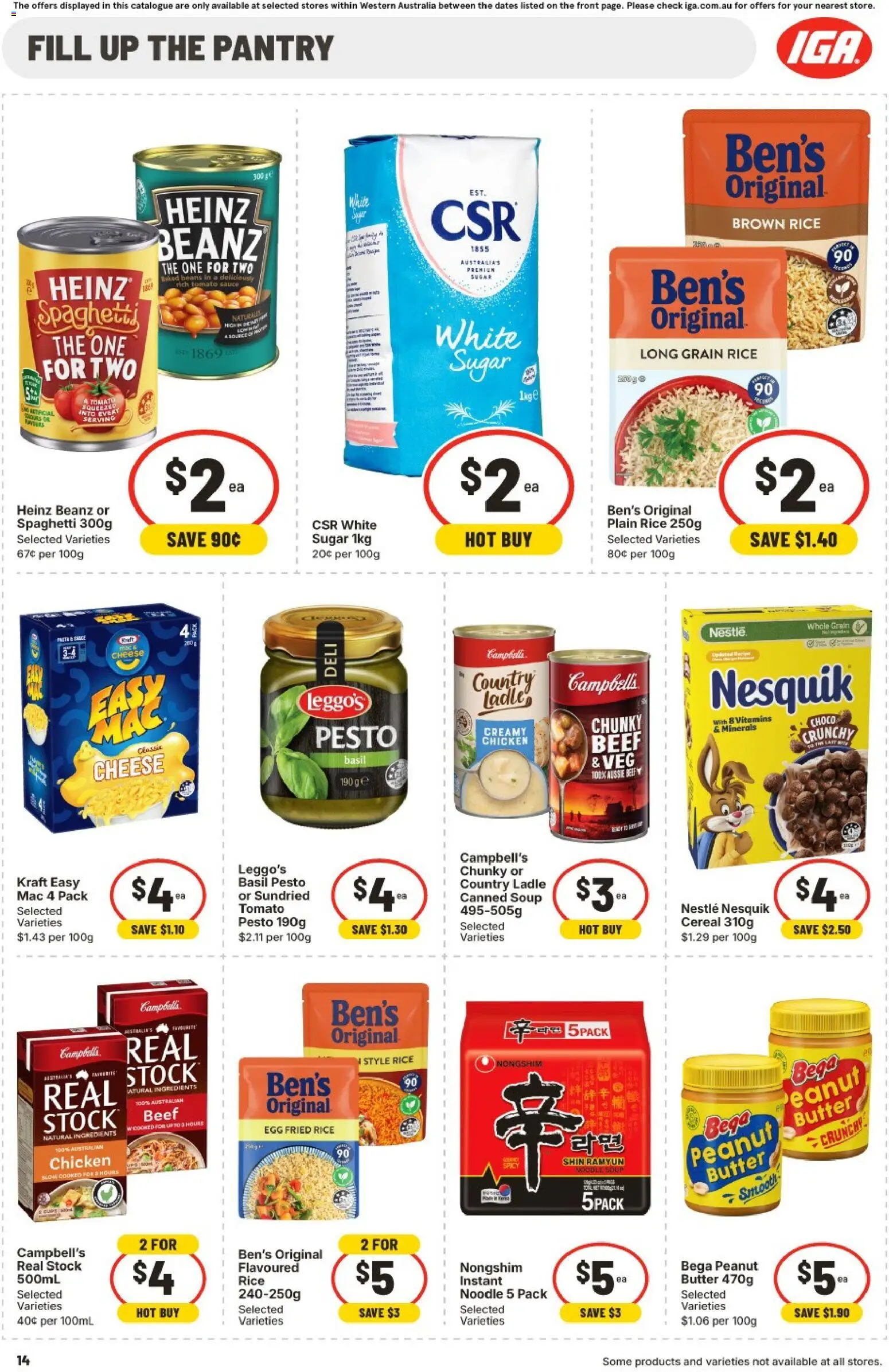 IGA catalogue - valid from 07.01.2026 | Page: 17 | Products: Cheese, Beef, Sugar, Soup