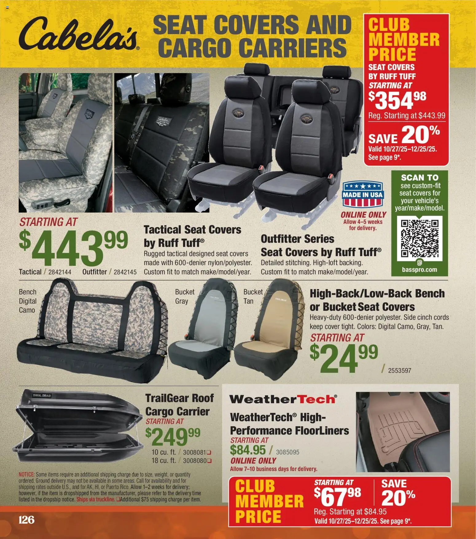 Cabela's Christmas Gift Guide 25 - valid from 01.11.2025 | Page: 126