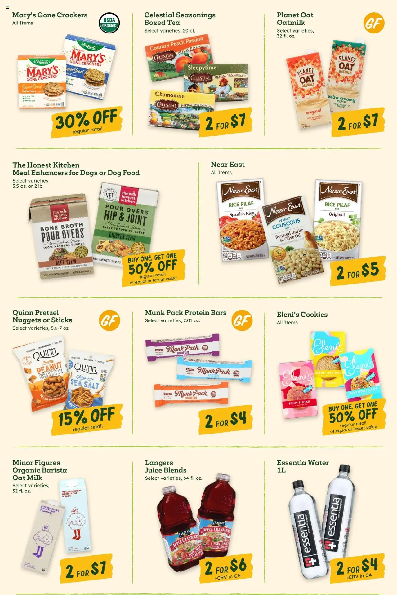 Sprouts Monthly Ad - valid from 24.09.2025 | Page: 10 | Products: Rice, Cookies, Water, Sugar