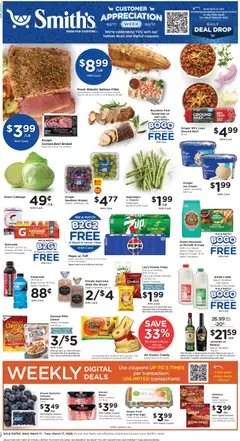 Preview of Smith's weekly ads valid from 11.03.2026