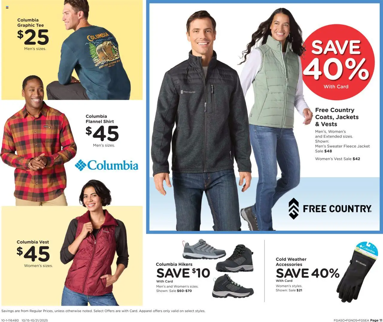 Fred Meyer Home & Apparel - valid from 15.10.2025 | Page: 17 | Products: Shirt, Sweater, Vest, Jacket