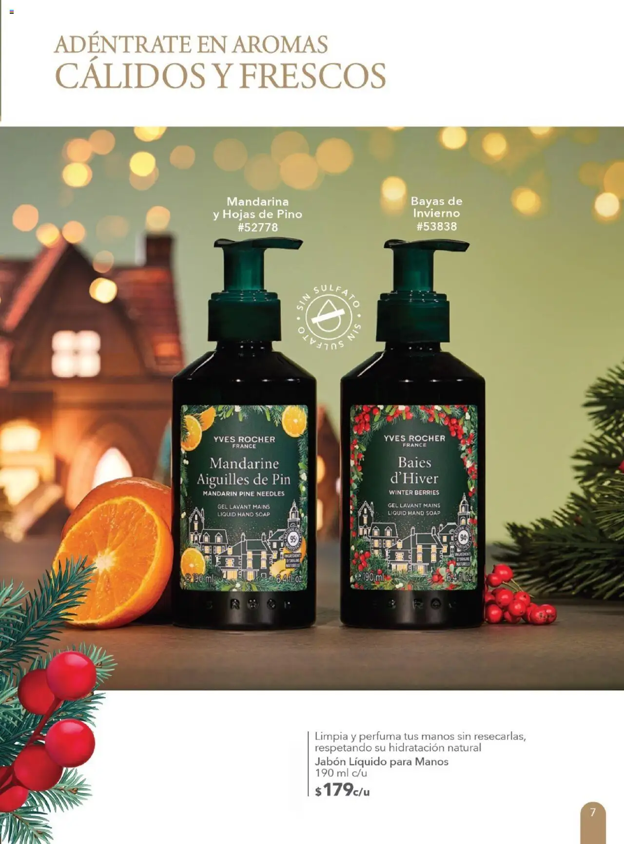 Nuevas ofertas de Yves Rocher válidas en toda la República Mexicana desde el 28.10.2025. ¡Encuentra las mejores ofertas en Yves Rocher - Campaña 15 2025! | Página: 7 | Productos: Jabón líquido, Jabón