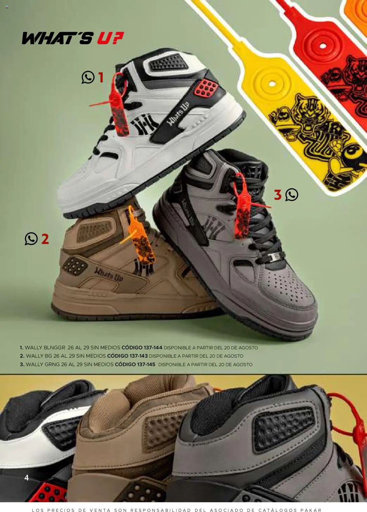 Nuevas ofertas de SC Pakar válidas en toda la República Mexicana desde el 24.07.2025. ¡Encuentra las mejores ofertas en SC Pakar - Catálogo Hombre otoño / invierno! | Página: 4