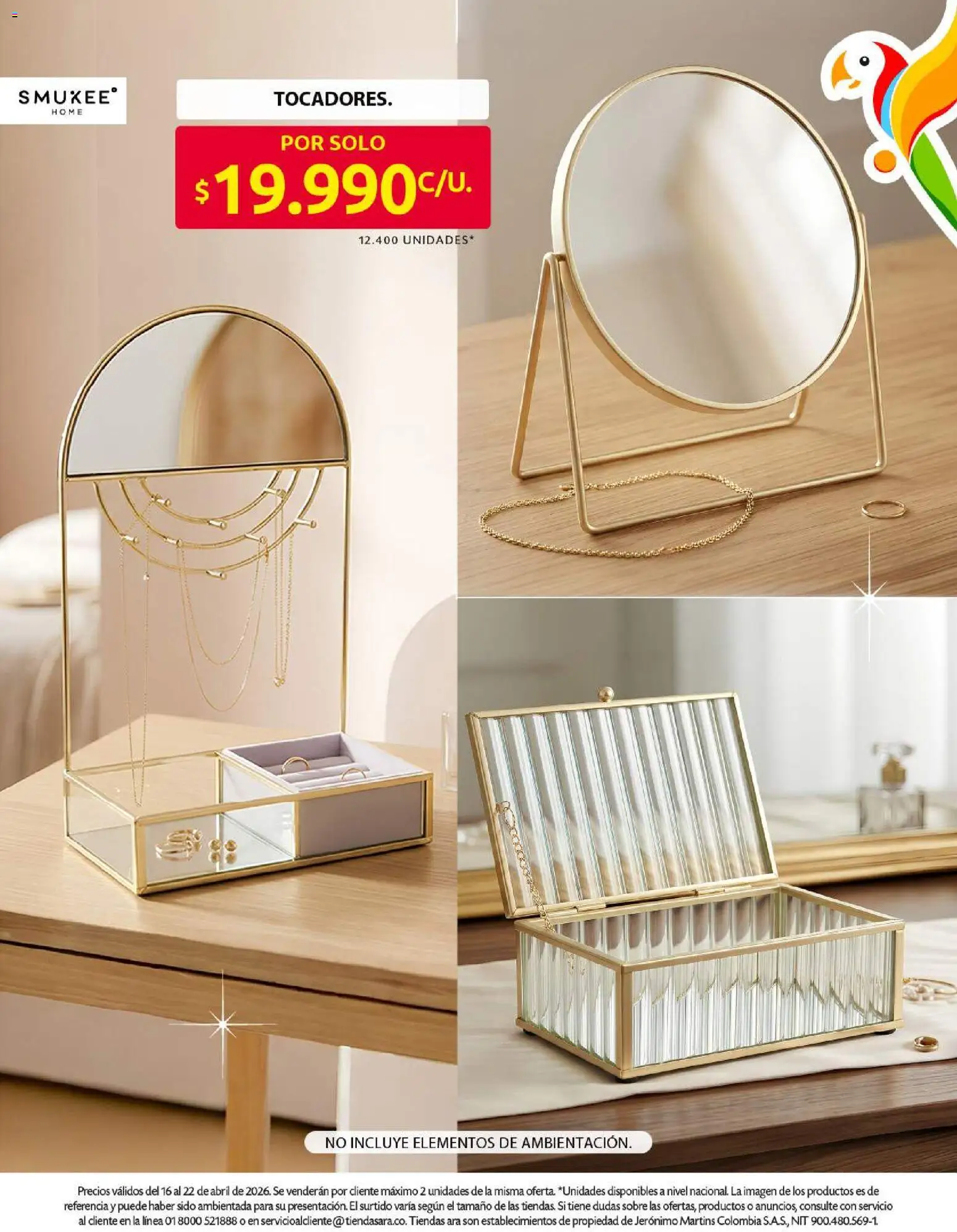 Ara revista - valida desde el 16.04.2026 | Página: 12 | Productos: Sobre