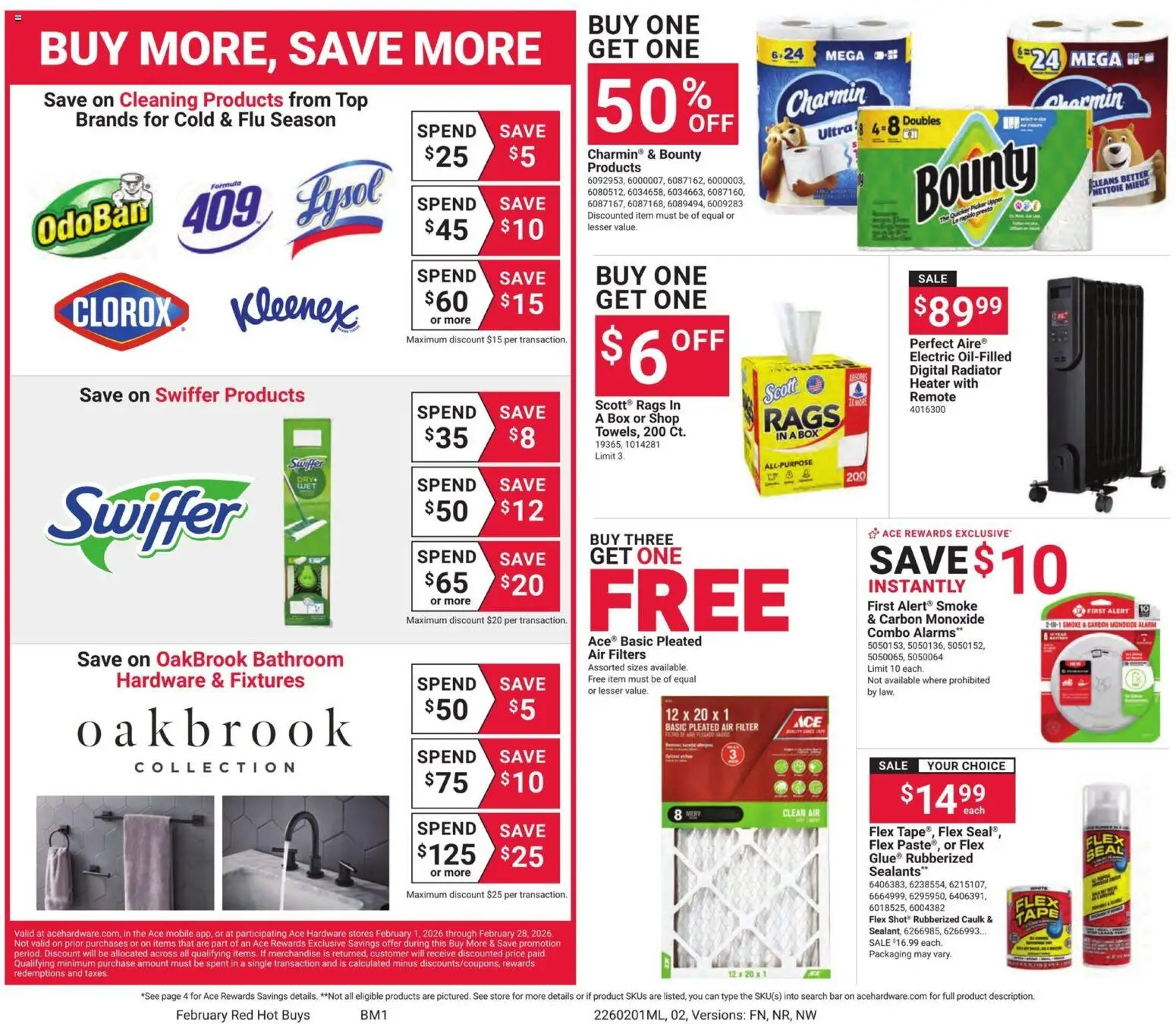 ACE Hardware Weekly Ad - valid from 01.02.2026 | Page: 2 | Products: Picker, Box, Radiator, Air Filter