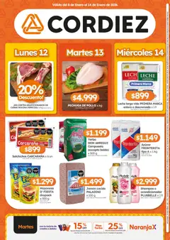 Vista previa Cordiez ofertas válido desde el 08.01.2026 | Página: 12