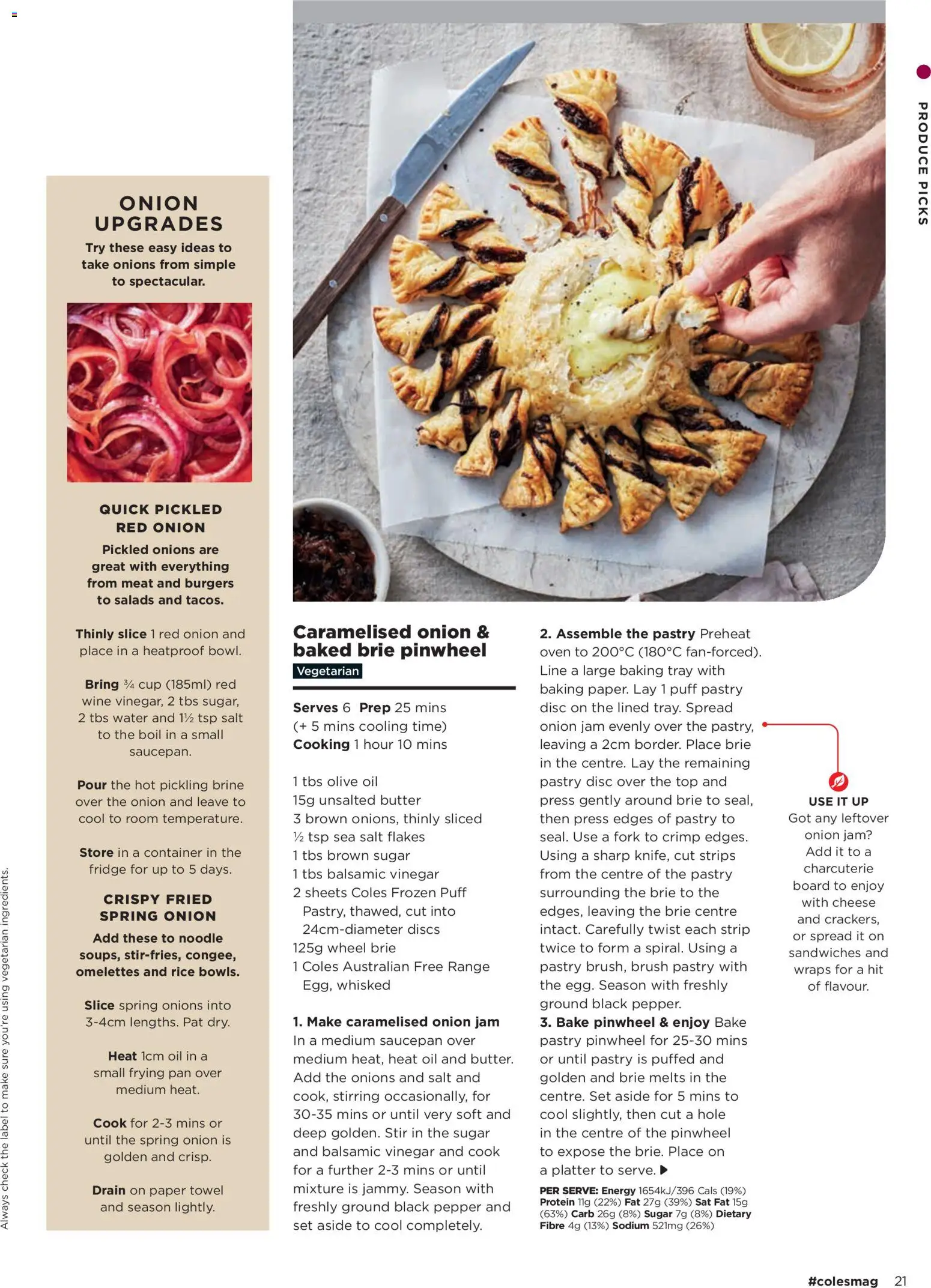 Coles catalogue - valid from 05.03.2026 | Page: 21 | Products: Brush, Olive oil, Pastry, Salt