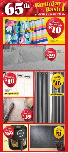 Preview of 4 L glass air fryer, 4 L glass air fryer, 1200W from shop Giant Tiger valid from 22.04.2026 | Page: 9