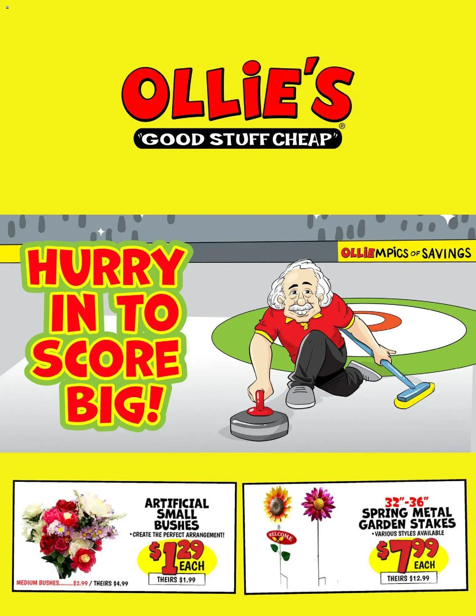 Ollie's Store Ad - valid from 20.02.2026 | Page: 1