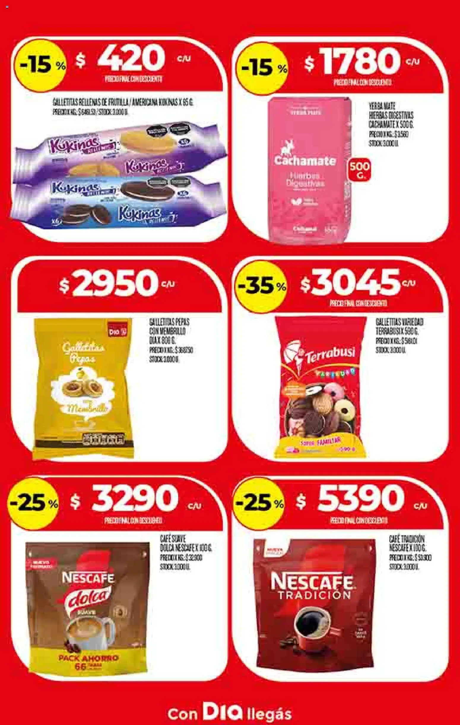 Supermercado DIA Ofertas │ válido desde el 21.01.2026 | Página: 15 | Productos: Mate, Galletitas, Frutilla, Yerba