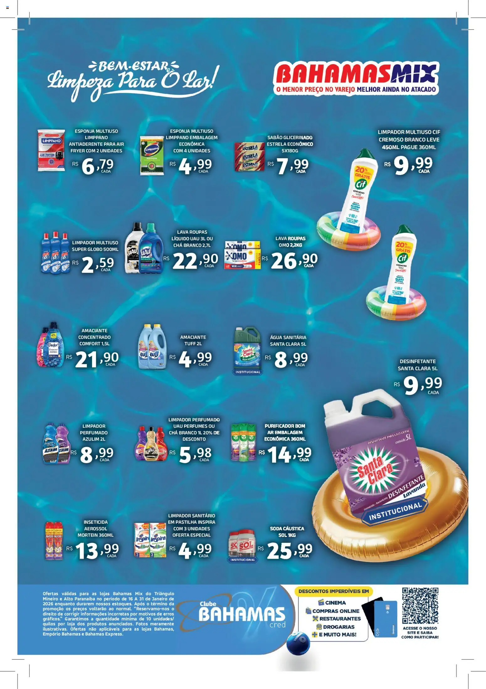 Bahamas Mix Folheto - válido de 16.01.2026 | Página: 2 | Produtos: Air fryer, Chá, Soda cáustica, Amaciante