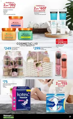 Vista previa de Walmart Express folleto Halloween, nuevo folleto de la tienda, válido en México a partir del 14.10.2025 | Página: 21 | Productos: Toallas, Regadera, Canasta, Protector solar