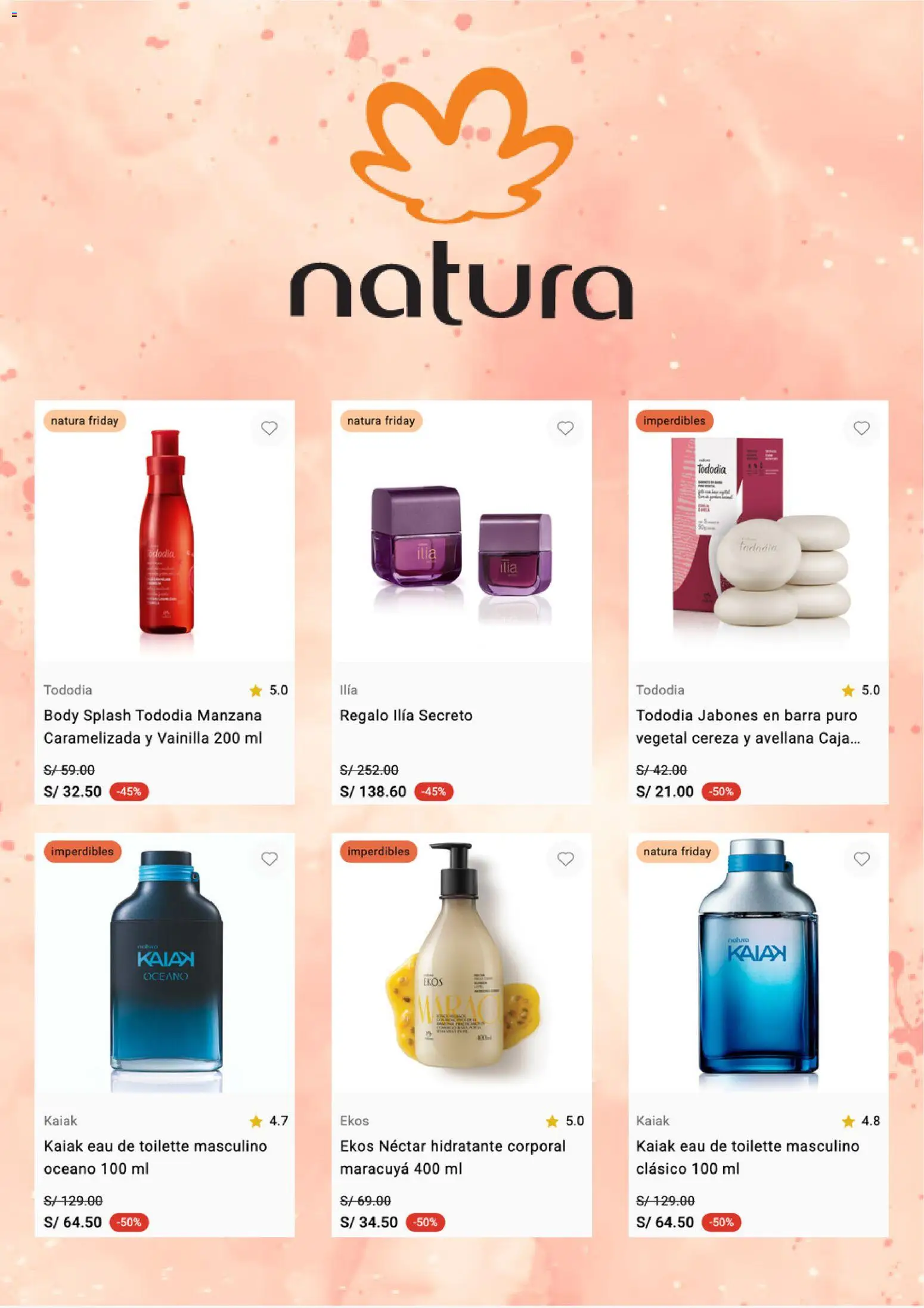 Catálogo Natura válido desde 24.11.2025 | Página: 3 | Productos: Caja, EAU de Toilette