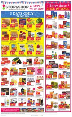 Preview of Stop & Shop weekly ads valid from 04.07.2025
