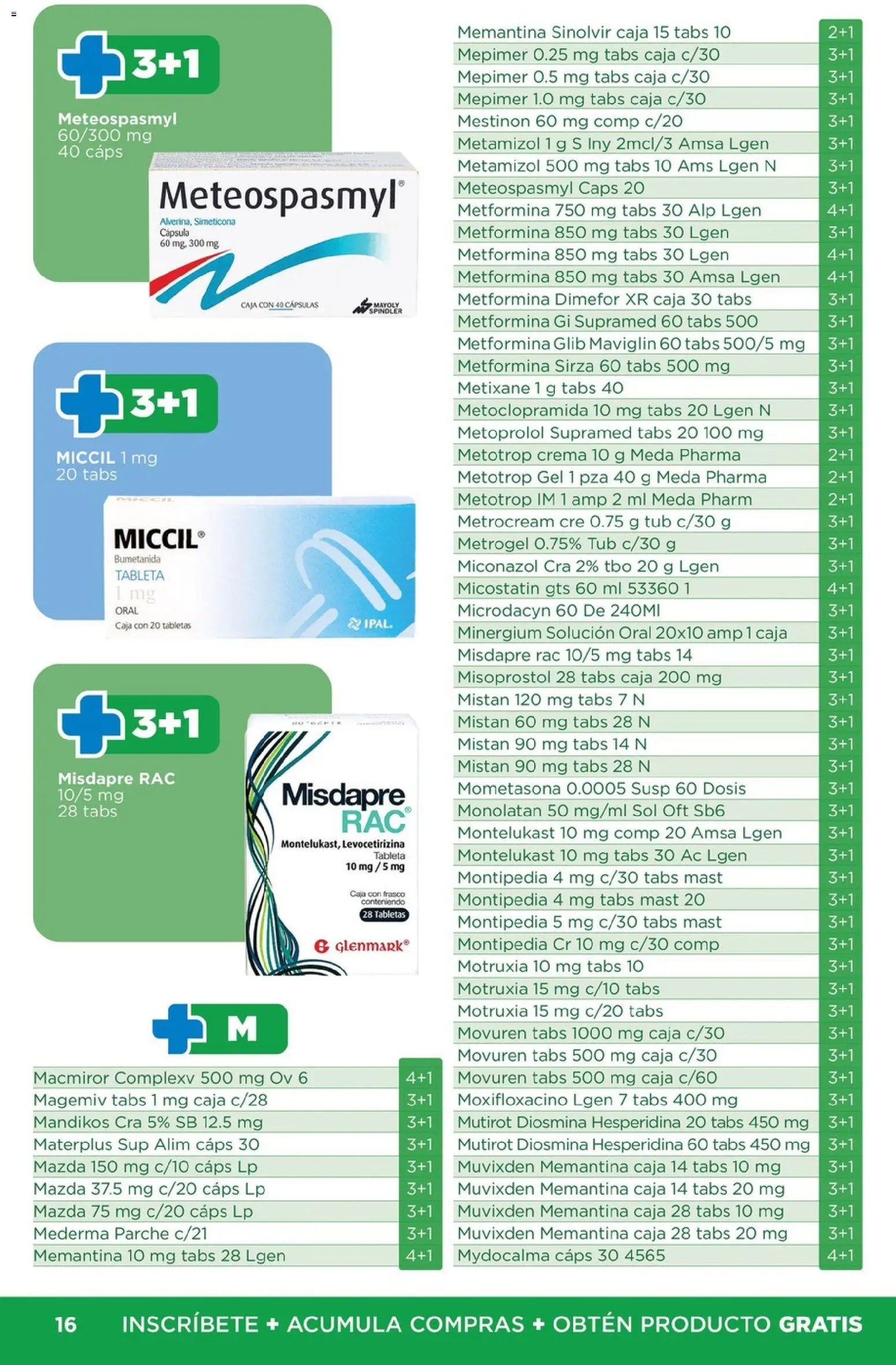 Nuevas ofertas de Chedraui válidas en toda la República Mexicana desde el 27.03.2026. ¡Encuentra las mejores ofertas en Chedraui folleto Promociones Exclusivas! | Página: 16 | Productos: Crema, Frasco, Caja, Tableta