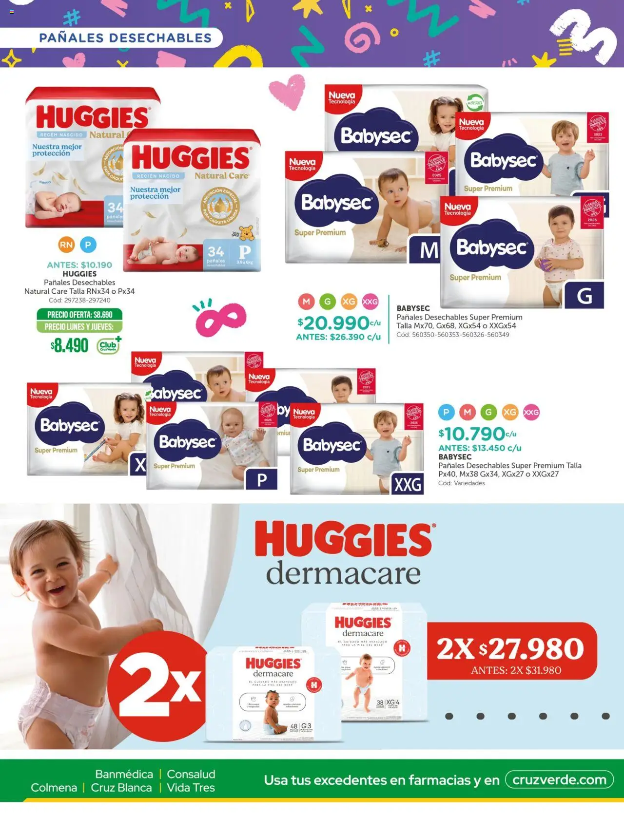 Día del Niño Cruz Verde │ válido desde el 01.08.2025 | Página: 14 | Productos: Pañales