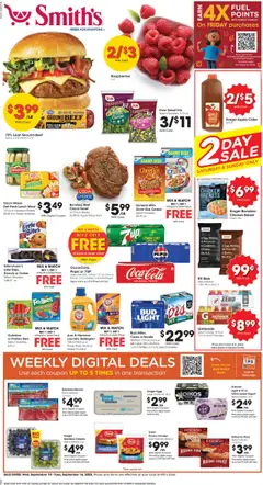 Preview of Smith's weekly ads valid from 10.09.2025