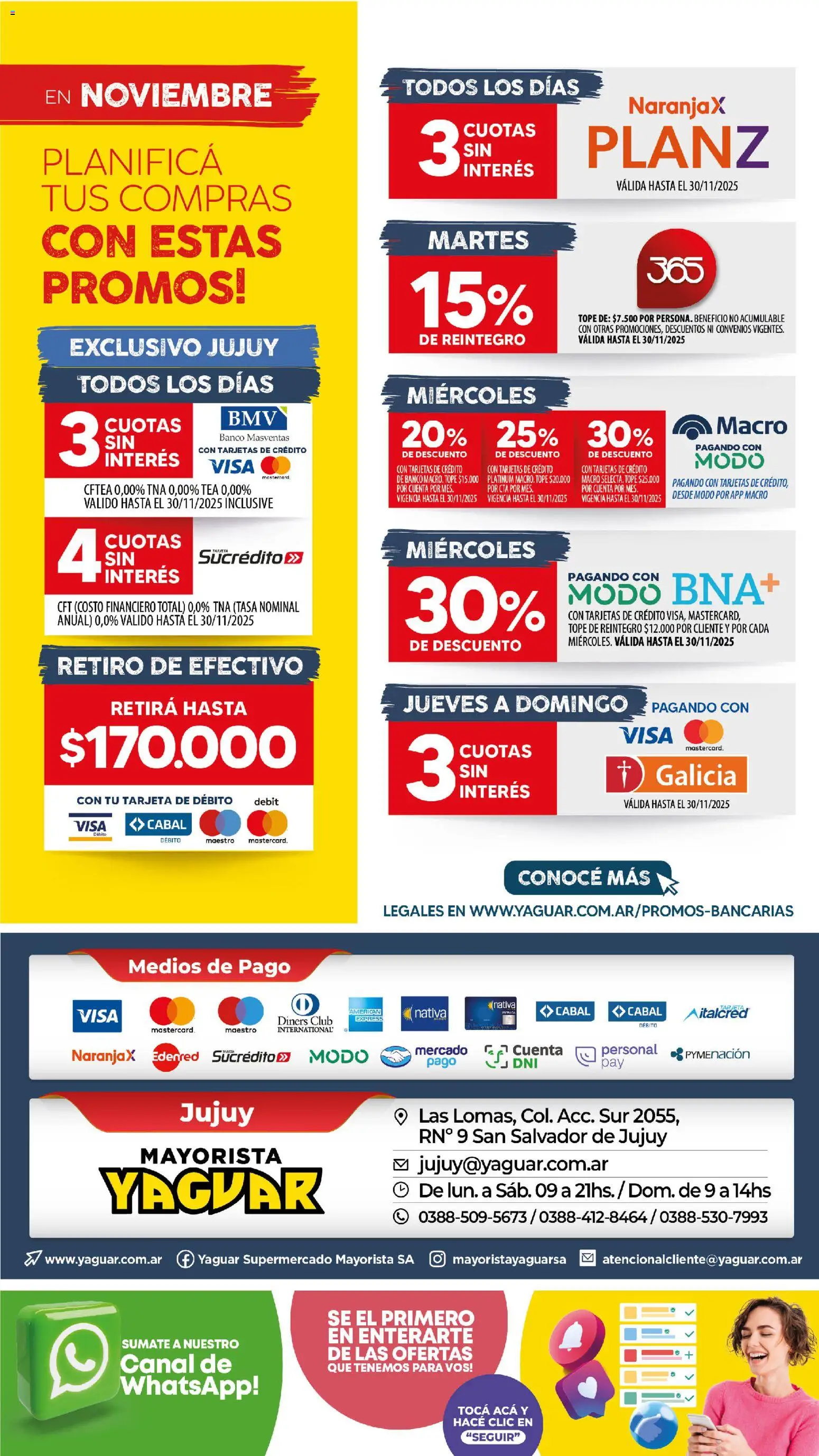 Yaguar - Jujuy │ válido desde el 03.11.2025 | Página: 27 | Productos: Banco