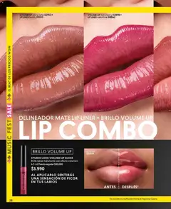 Catálogo CyZone Campaña 5 válido desde el 01.03.2026 | Página: 28 | Productos: Brillo, Mate, Delineador, Labial