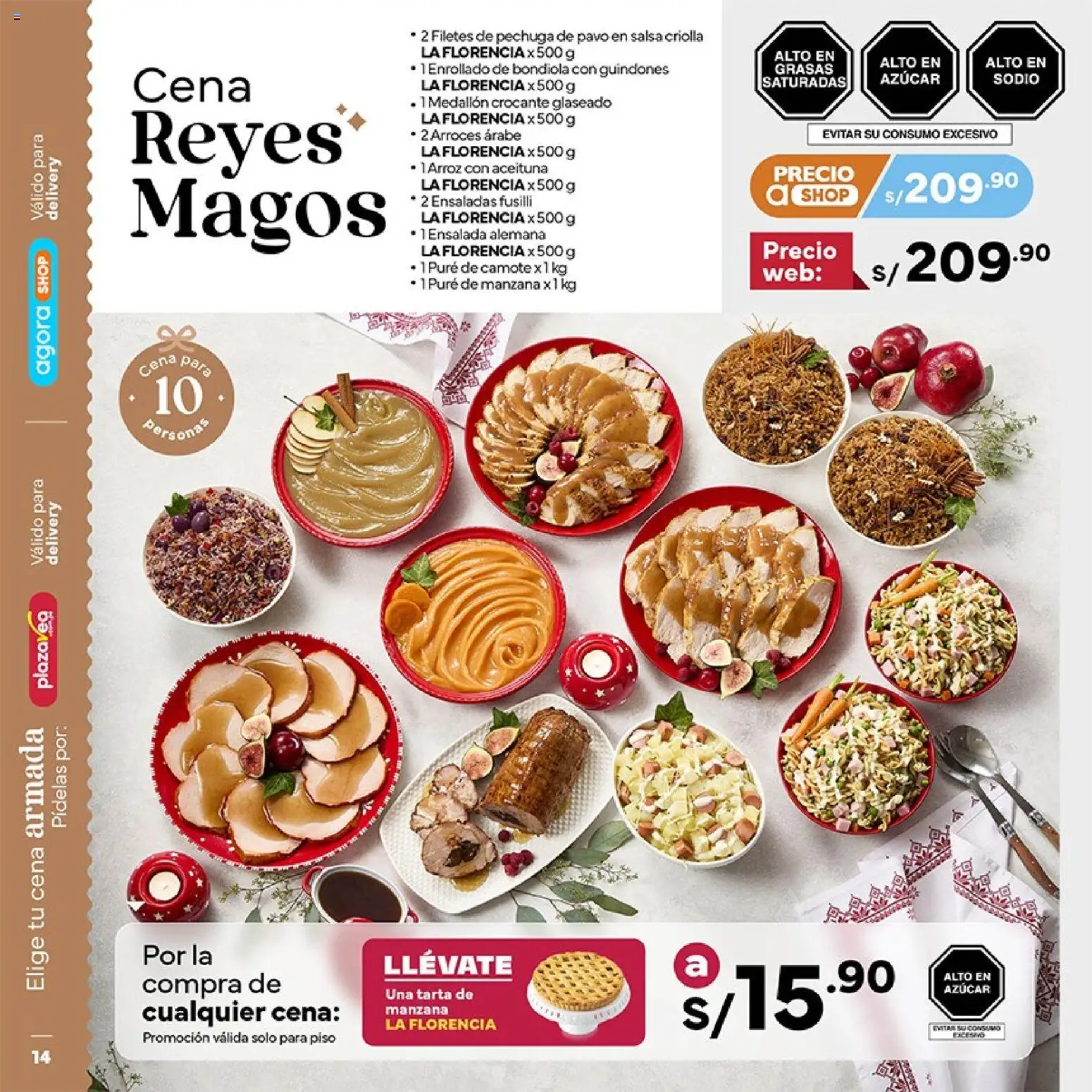 Catálogo Plaza Vea válido desde 10.12.2025 | Página: 14 | Productos: Arroz, Ensalada
