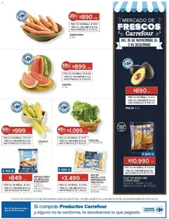 Vista previa Carrefour Market catálogo válido desde el 26.11.2025 | Página: 19 | Productos: Choclo, Acelga, Papa, Sandía
